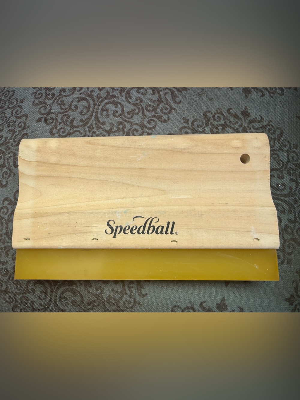 Speedball 10” Graphics Squeegee Screen Printing Model 4482 paint ink craft art t